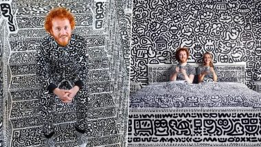 Doodling At Its Peak! US Man Sam Cox Covers Every Inch of His Mansion with Monochrome Doodles; Trippy Pictures of Artist's House Go Viral